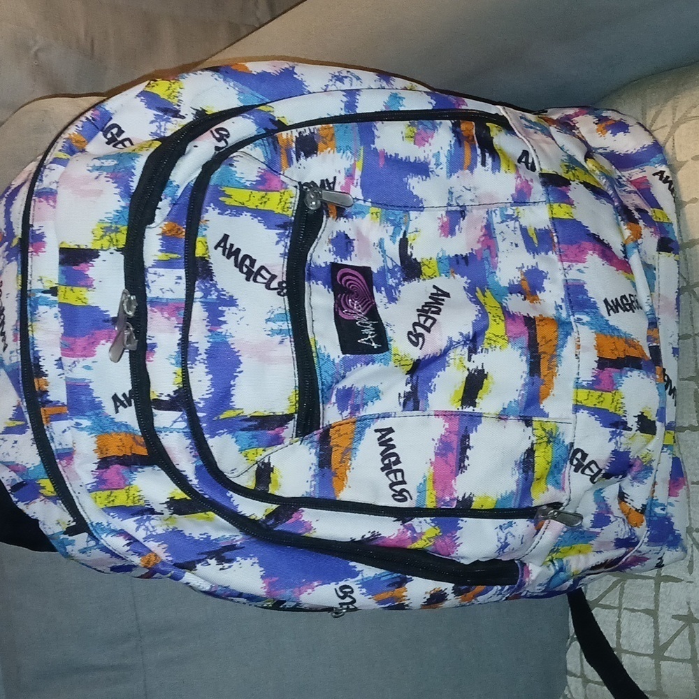 Angels Graffiti Backpack Nwot